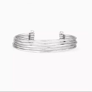 Stella and Dot Quinn Cuff Silver